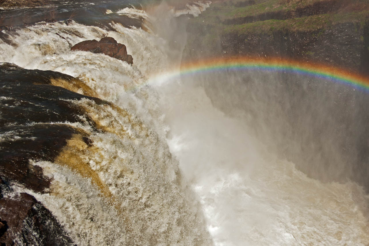 Rainbow on the Great Falls